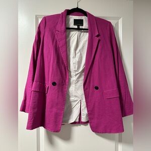 Banana Republic Hot Pink / Fuchsia Blazer